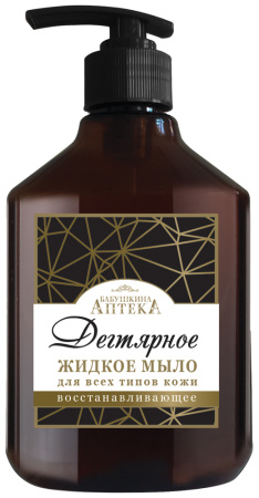 БА Мыло жидкое д/рук Дягтярное Антибактериальное 400мл