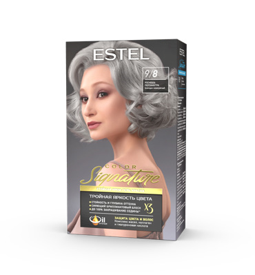 ESTEL COLOR Signature Стойкая крем-гель  д/в тон 9/8 Роскошь перламутра
