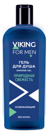 Viking: Гель д/душа освежающий "Frech" 300гр