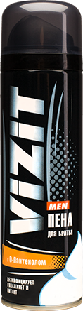 Пена для бритья Визит с D-пантенолом 225мл /12шт в кор