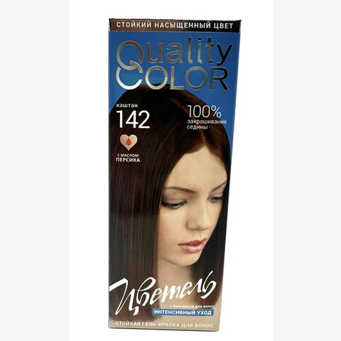 ESTEL Гель-краска Цветель №142 каштан