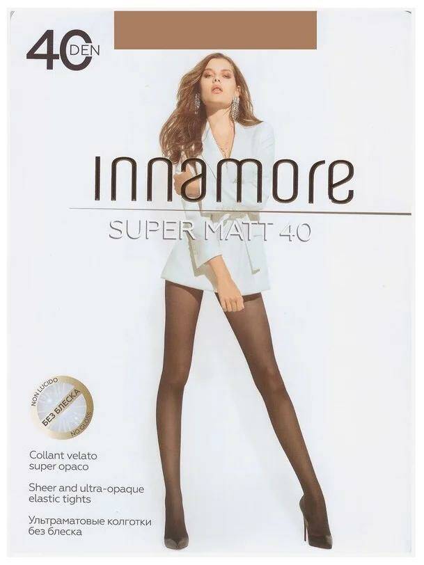 INNAMORE Колготки SUPER MATT 40 cognac 2