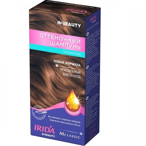 IRIDA-Шампунь оттен. Шоколад 75м