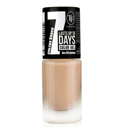 TF Лак для ногтей COLOR GEL 7 ДНЕЙ тон 296 Персиковый беж