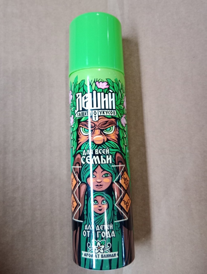 ЛЕШИЙ Репелент Комплексная защита от кровосос.и клещей 150мл