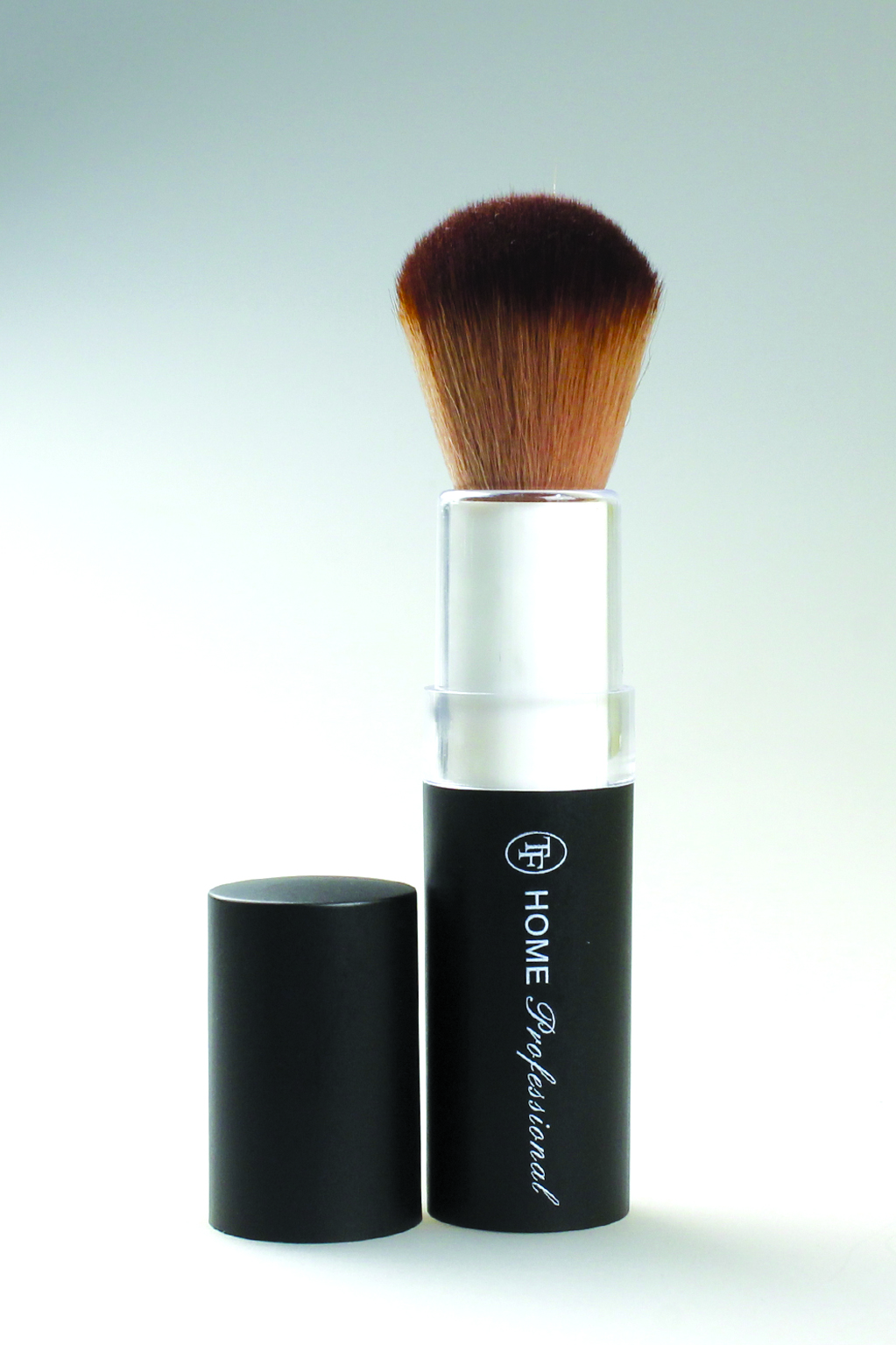 СТS-02 ТF Кисть для нанесения пудры и румян в футляре Home Professional