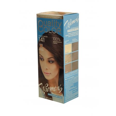 ESTEL Гель-краска Цветель №141 тёмный каштан