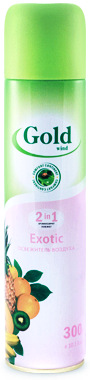 Освежитель GOLD WIND Exotic 300мл /12шт в кор