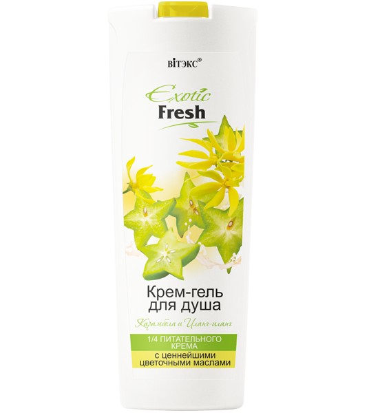 ВИТЭКС Exotic Fresh Juise Крем-гель д/д Карамбола и Иланг-Иланг 500мл