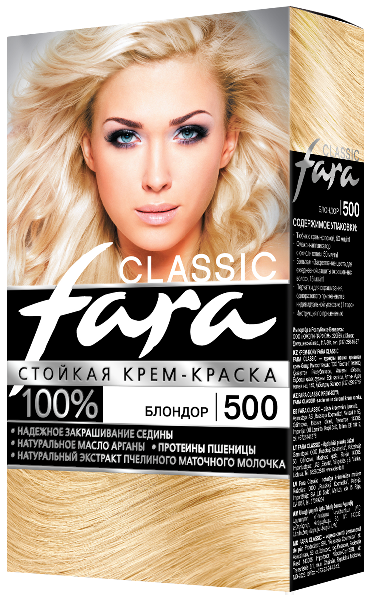 Краска д/волос Фара 500 блондор