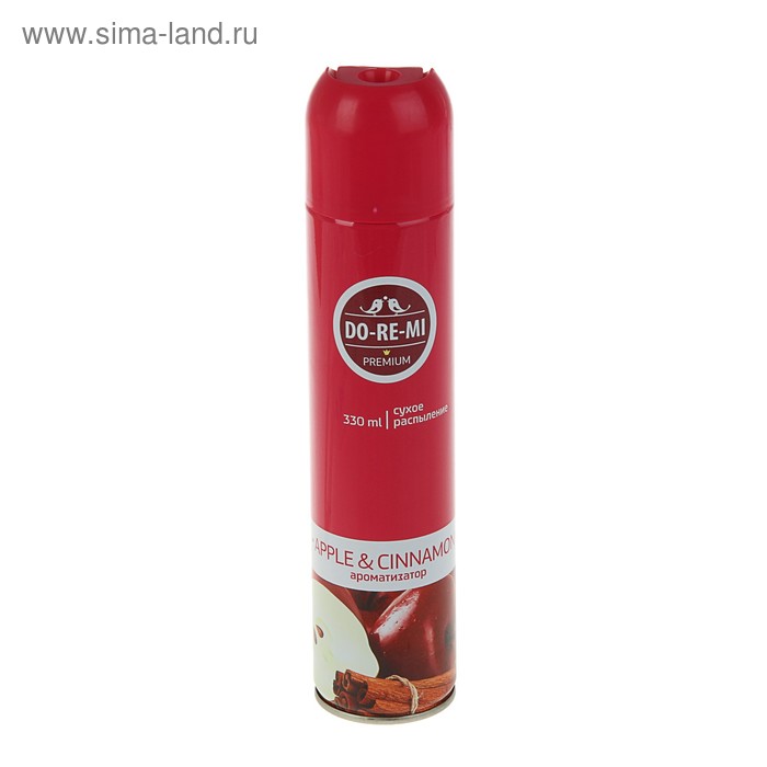 Ароматизатор воздуха До-ре-ми Премиум Яблоко и корица 330мл /12шт в кор
