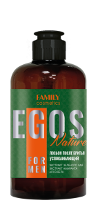 EGOS for men Лосьон после бритья успокаивающий Nature 285мл/к16