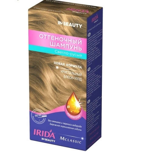 IRIDA-Шампунь оттен. Св.русый 75м