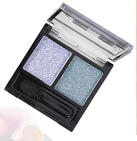 Farres Тени для век 2х цветные 1007 тон 04 пыльно-голубой