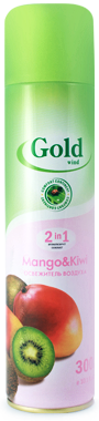 Освежитель GOLD WIND Mango&Kiwi 300мл /12шт в кор