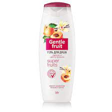 IRIS GENTLE FRUIT Гель для душа "Персик и цветы ванили"флакон 400мл