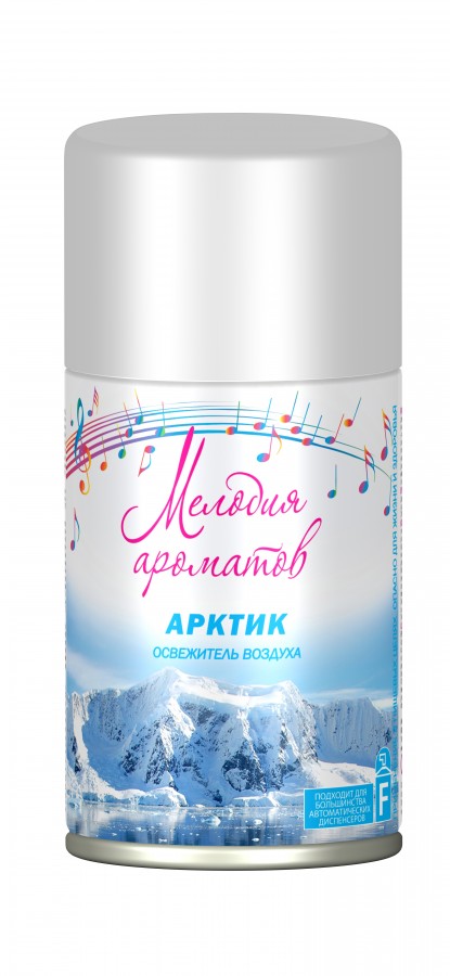Освежитель Мелодия ароматов(СМЕННЫЙ БЛОК) Арктик 230мл /12шт в кор