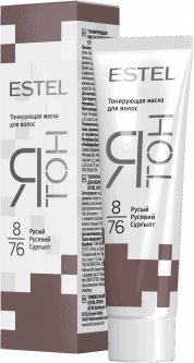 ESTEL ЯТОН Тонирующая маска д/волос 8/76 Русый