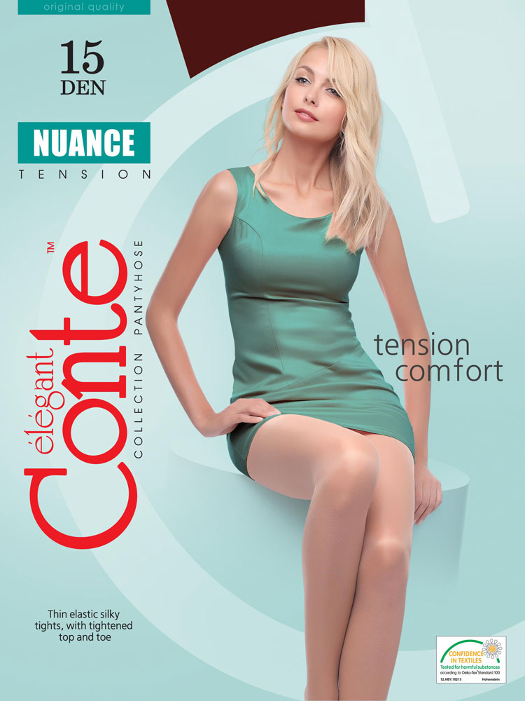 CONTE Колготки NUANCE 15 bronz 3