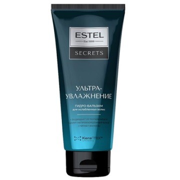 ESTEL"SECRETS"УЛЬТРАУВЛАЖНЕНИЕ"Гидро-бальзам д/ослабленных волос 200мл