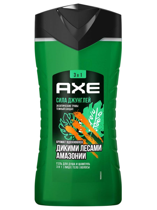 AXE Гель д/д мужской Сила джунглей 250мл