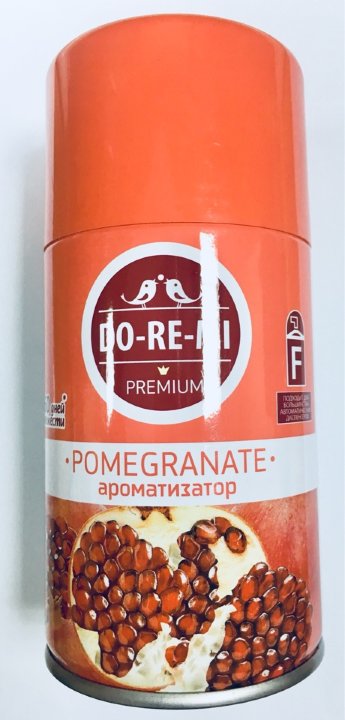 Ароматизатор воздуха (СМЕННЫЙ БЛОК) До-ре-ми Премиум Гранат 250мл К/12шт