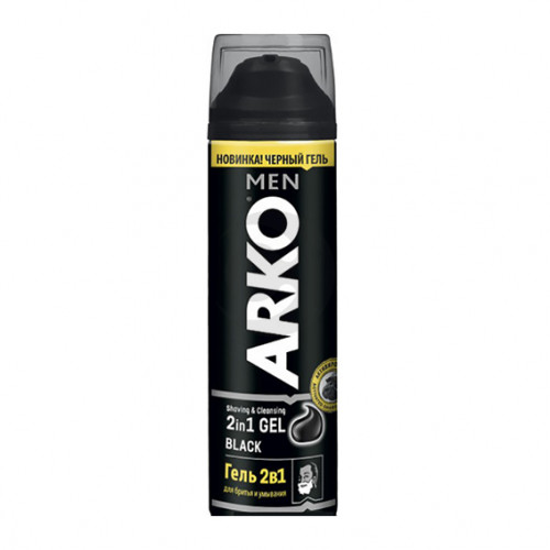ARKO гель д/бритья Black 200 мл/12