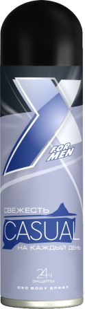 Дезодорант для тела X Style Casual (муж) 145мл