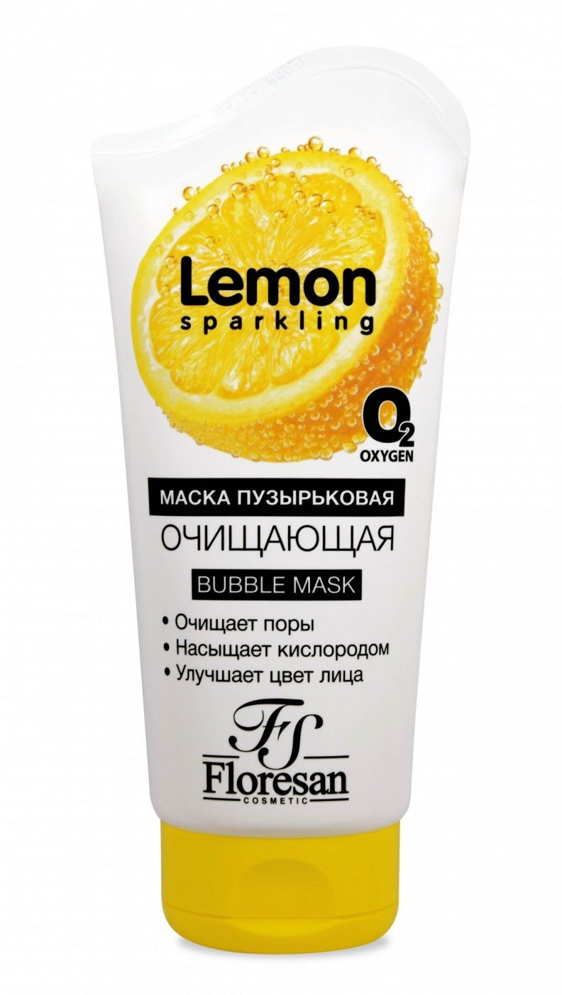 Ф Sparkling Lemon  Пузырьковая маска для лица очищ. 150мл
