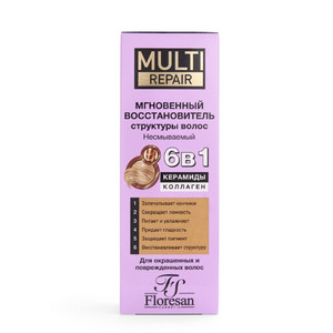 Ф Мгновенный восстановитель структуры волос несмываемый  6в1 50мл