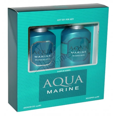 ФестиваПН AQUA MARINE мужской (Шампунь 250мл+Гель д/душа 250мл)