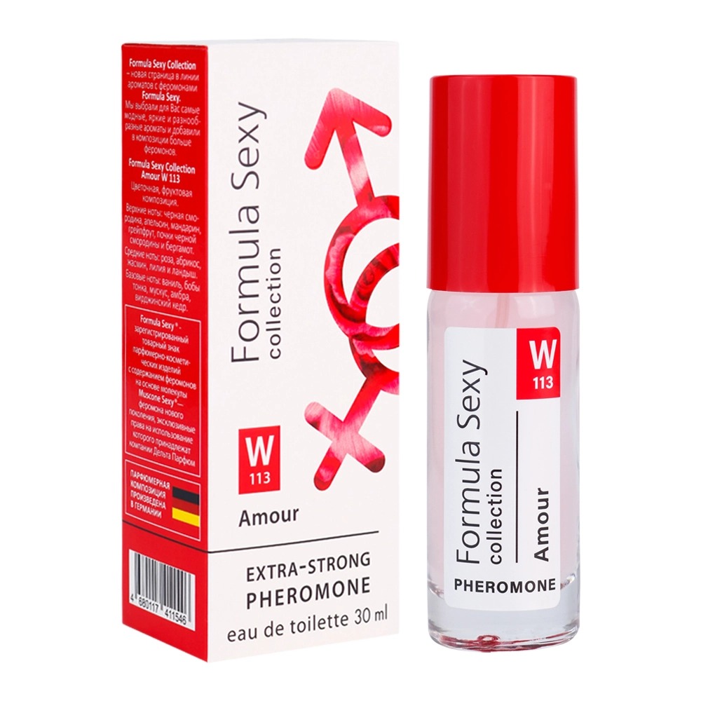 FORMULA sexy Amour W113 (Ж) 30ml т/в с феромонами