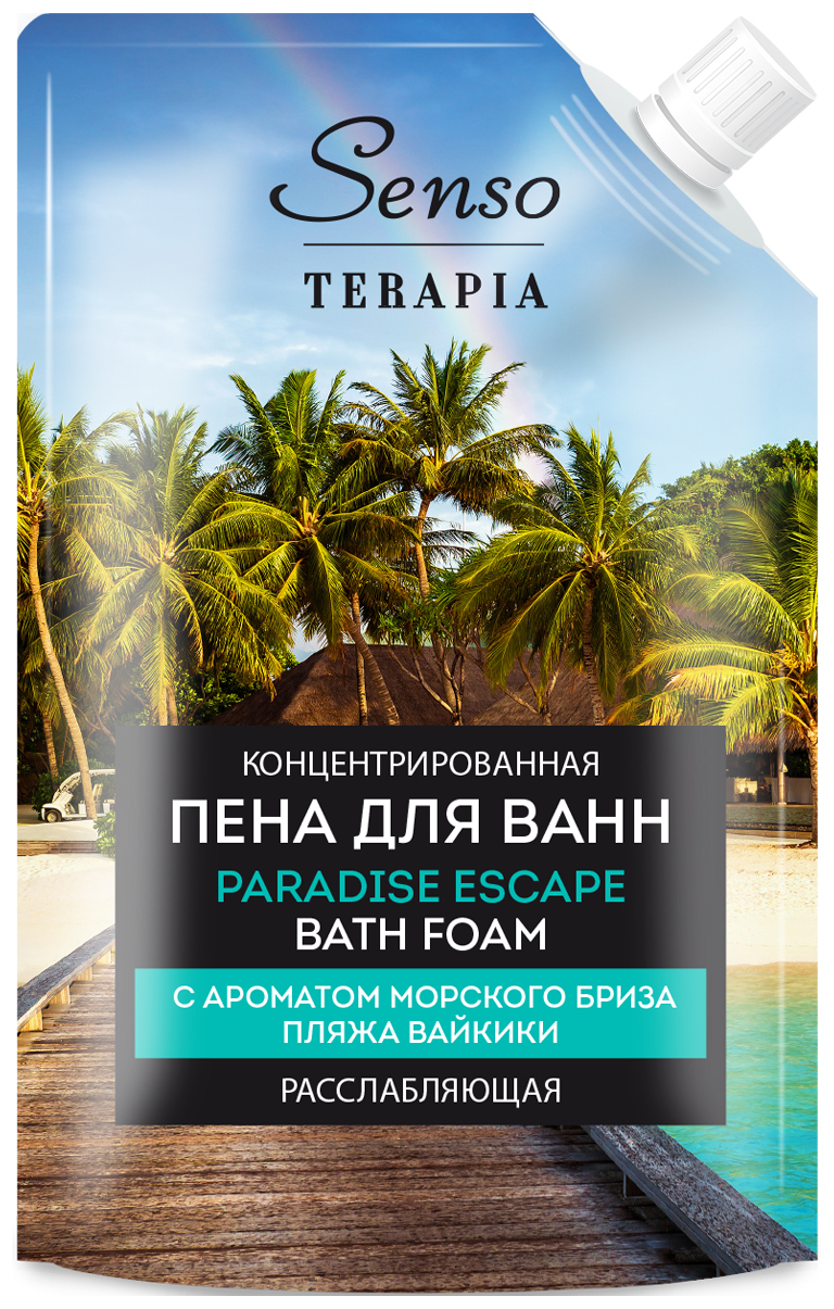 ST Конц. пена для ванн «Paradise Escape» расслабляющая дой-пак 500мл./к12 НОВИНКА