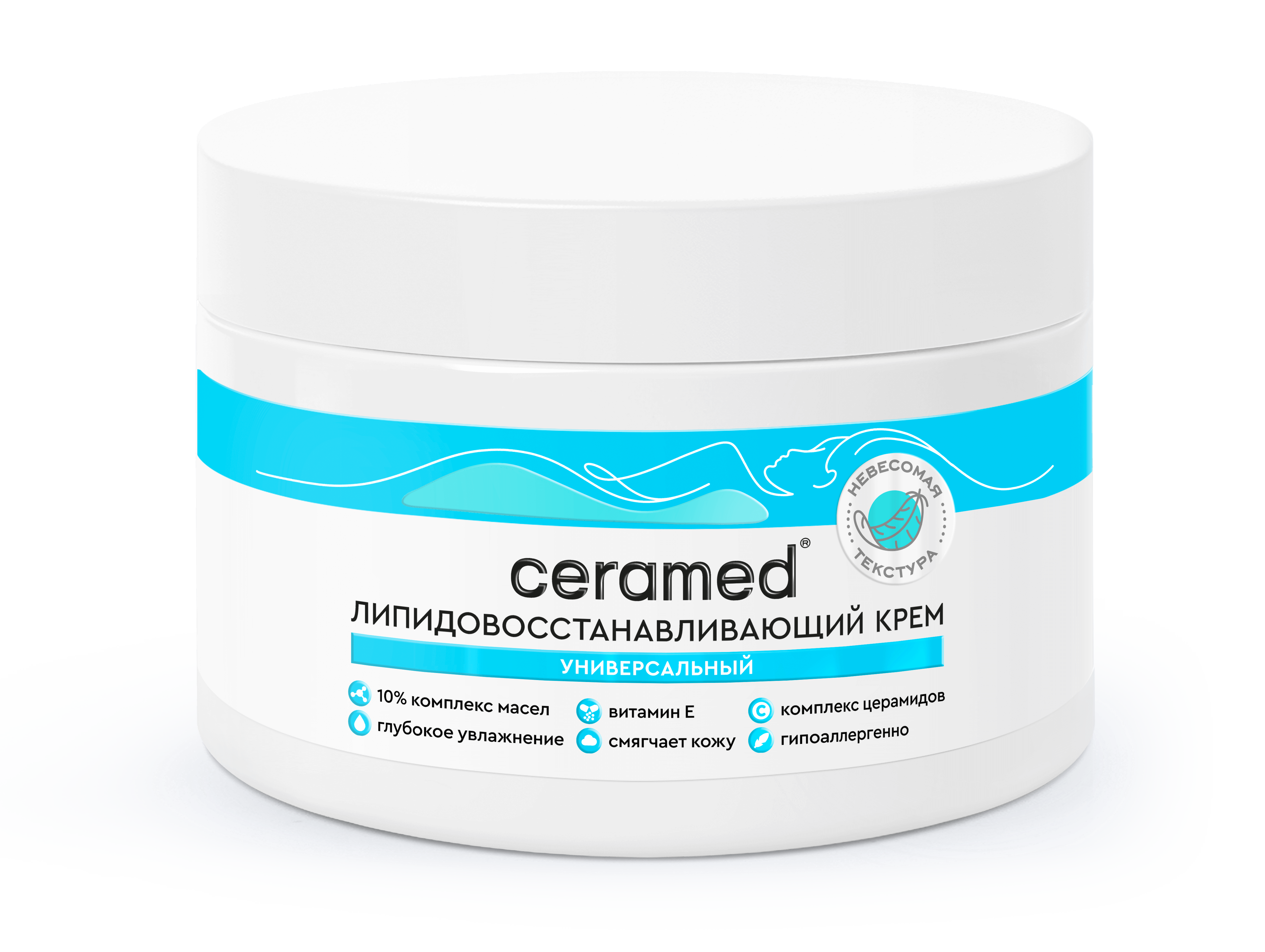 Церамед Крем липидовосстанавливающий универсальный 300 мл , К/6 