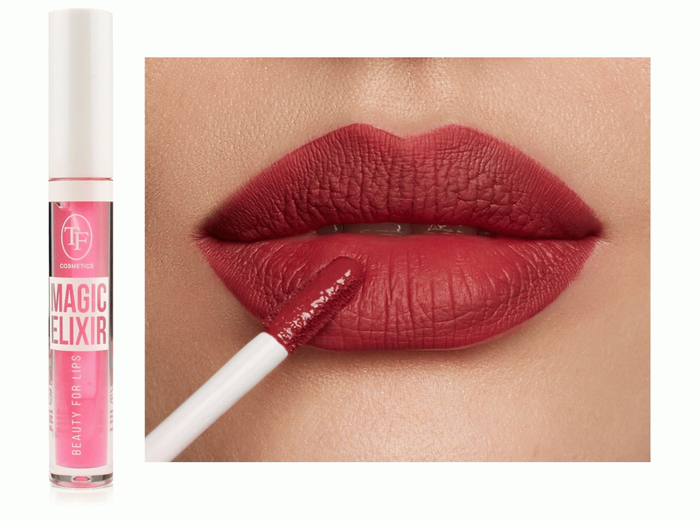 ТF Суперстойкая жидкая матовая помада д/губ MAGIC ELIXIR, тон 101 сочная вишня