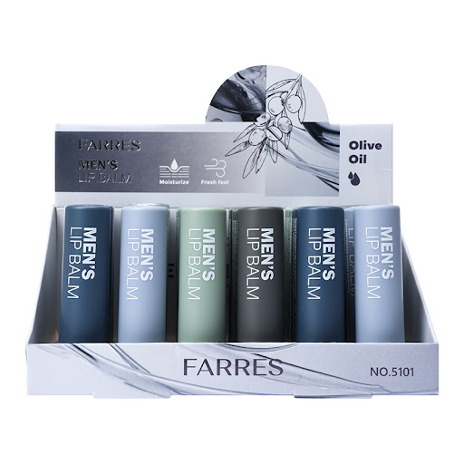  Farres для Мужчин Гигиеническая помада с оливковым маслом 5101/ 24шт