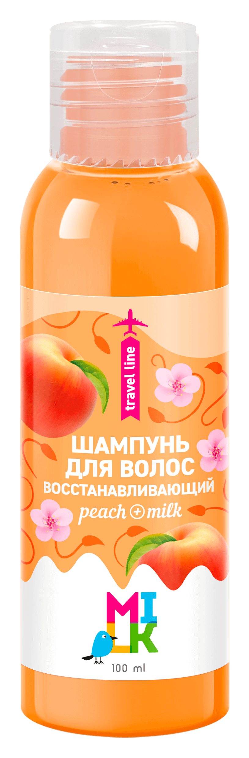 МИЛК ХН Шампунь д/волос восстанавливающий 100мл