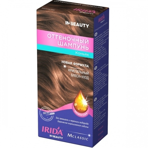 IRIDA-Шампунь оттен. Коньяк 75м