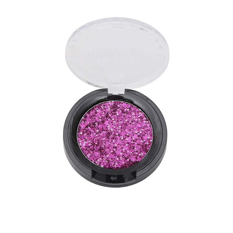 Farres Тени для век 1231 MIXX "Glitter" (крупные блестки) тон 01 пурпурный