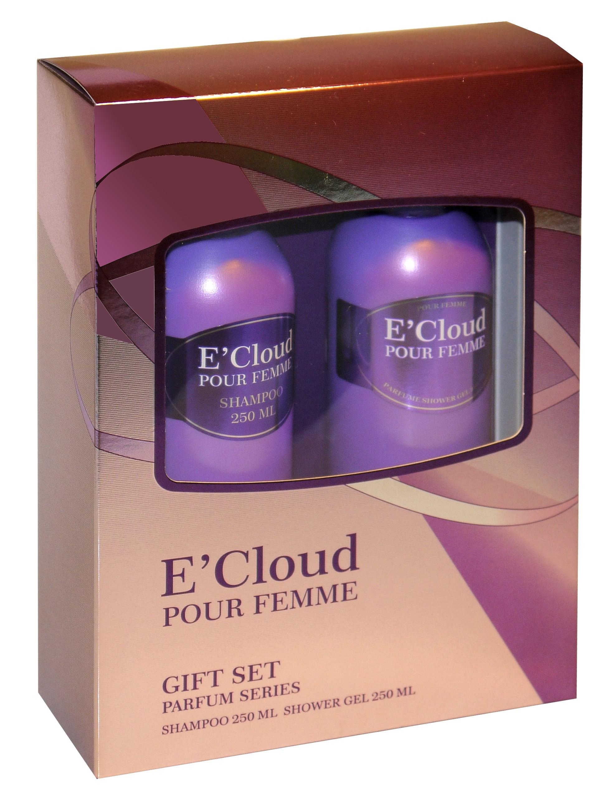 ФЕСТИВА ПН E,CLOUD женский(Шампунь 250+Гель д/душа 250)