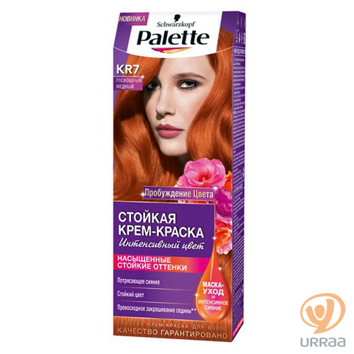 Palette краска д/в KR7 Роскошный медный.
