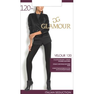 GLAMOUR Колготки Velour 120 nero 2