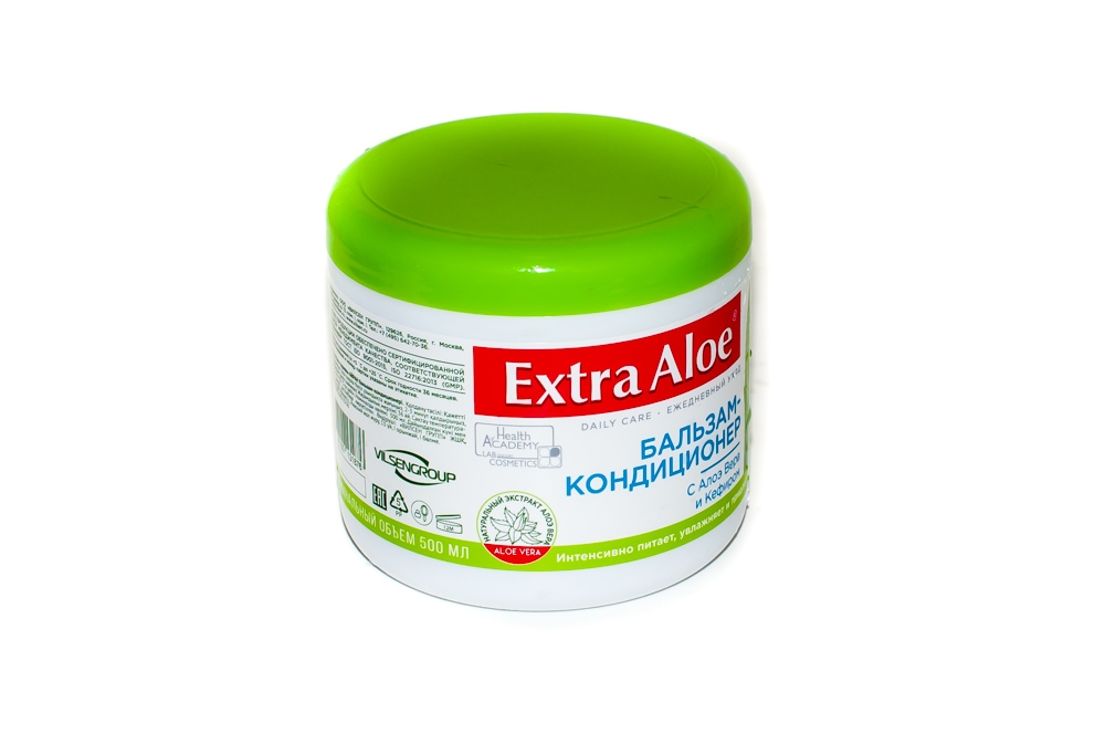 EXTRA ALOE Бальзам-кондиционер д/волос Кефирный 500мл/12