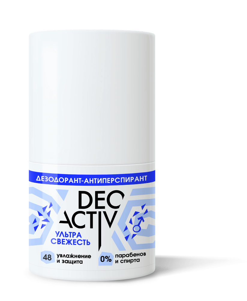 Део Актив Дезодорант-антиперспирант Ультра свежесть, 50 мл