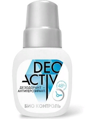 Део Актив Дезодорант-антиперспирант Био контроль, 50 мл