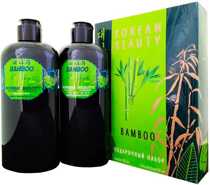 ФЕСТИВА ПН KOREAN BEAUTY BAMBOO женский (Шампунь 250+Гель д/душа 250)