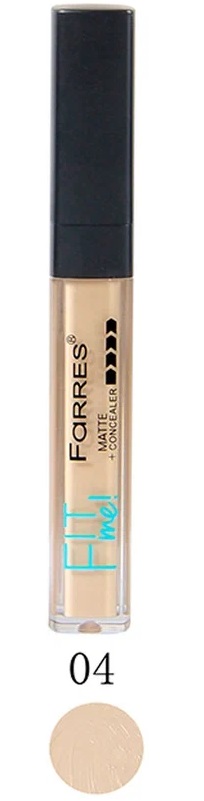 Farres Консилер д/лица Fit Me матирующий, водост.4047 тон 104 песочный