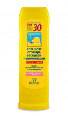 Ф Крем-барьер от загара ,веснуш.и пигм.водост. SPF 30 125мл
