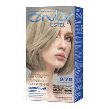 ESTEL ONLY  Стойкая краска-гель д/волос 9/78 блондин корич.-жемчуж.