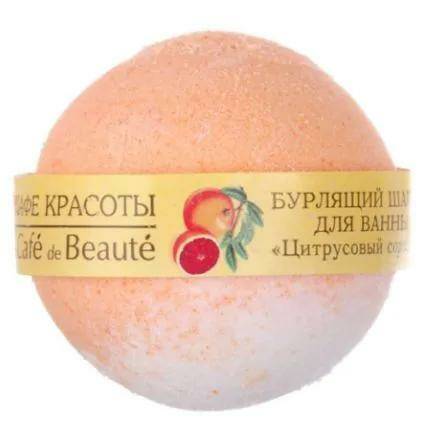КК Бурлящий шарик для ванны "Цитрусовый сорбет" 120 гр